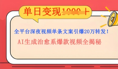 全平台深夜文案新风口：DeepSeek生成百万播放量金句，治愈系内容涨粉速度快4倍-戎耀联盟