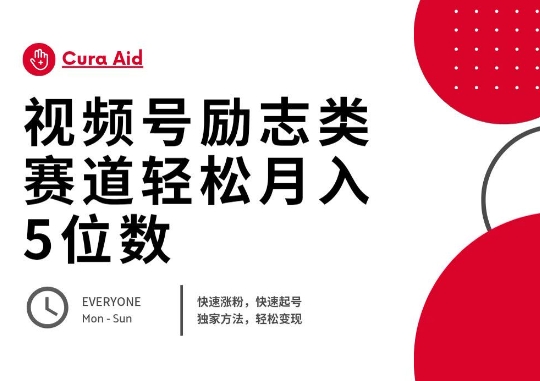 视频号励志类赛道快速涨粉500+，快速起号，轻松变现月入过W-戎耀联盟