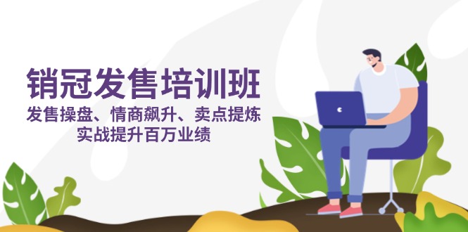 （14203期）销冠 发售培训班：发售 操盘+情商 飙升+卖点 提炼，实战提升百万业绩-戎耀联盟